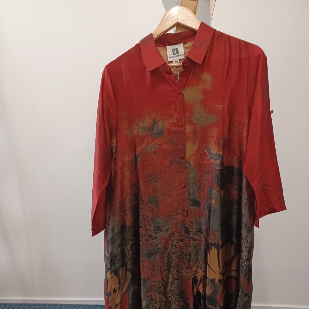 Shirt Dress with Pockets